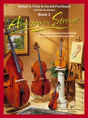 Artistry In Strings Bk 2 Bk/Cd Vln - KJOS
