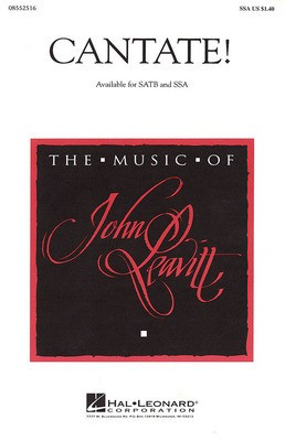 Cantate! - John Leavitt - SSA Hal Leonard Choral Score Octavo