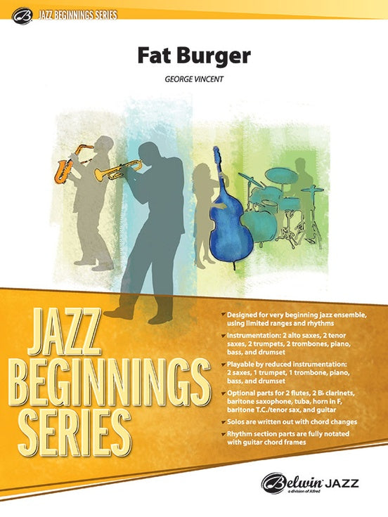Fat Burger - Jazz Ensemble Conductor Score & Parts(Digital Download)