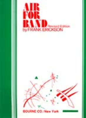 Air For Band - Frank Erickson - Bourne Co. Score/Parts