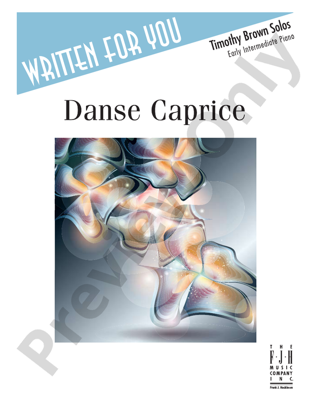 Danse Caprice - Piano (Digital Download)