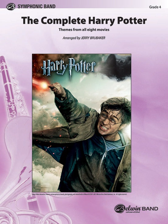 The Complete Harry Potter - Concert Band Conductor Score & Parts (Digital Download)