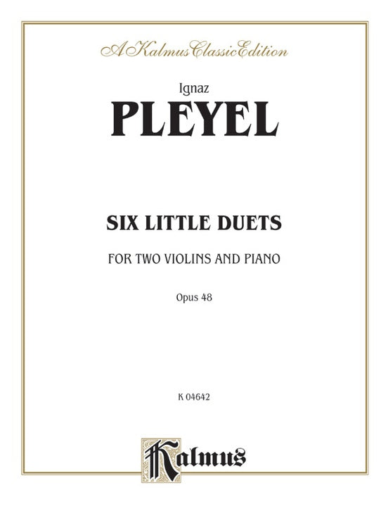 6 LITTLE DUETS OP 48