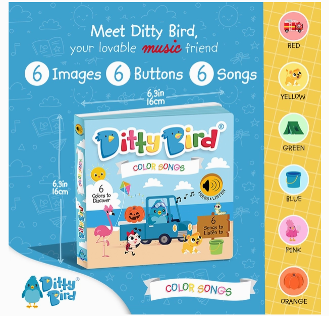 Ditty Bird Colour Songs