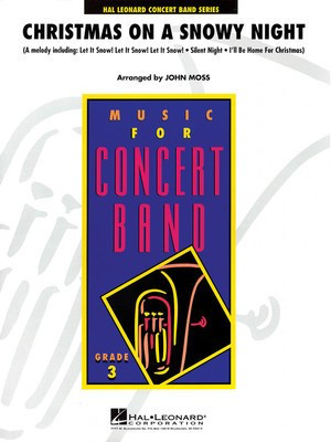 Christmas on a Snowy Night - John Moss Hal Leonard Score/Parts