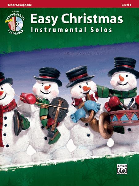 Easy Christmas Instrumental Solos Tenor SaxBook/CD