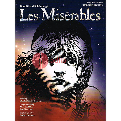 Schonberg - Les Miserables Easy Piano Album - Piano Solo with Lyrics arranged by Alan Gout Music Sales MF10010