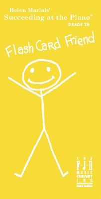 Succeeding at the Piano, Flash Card Friend, Grade 2B