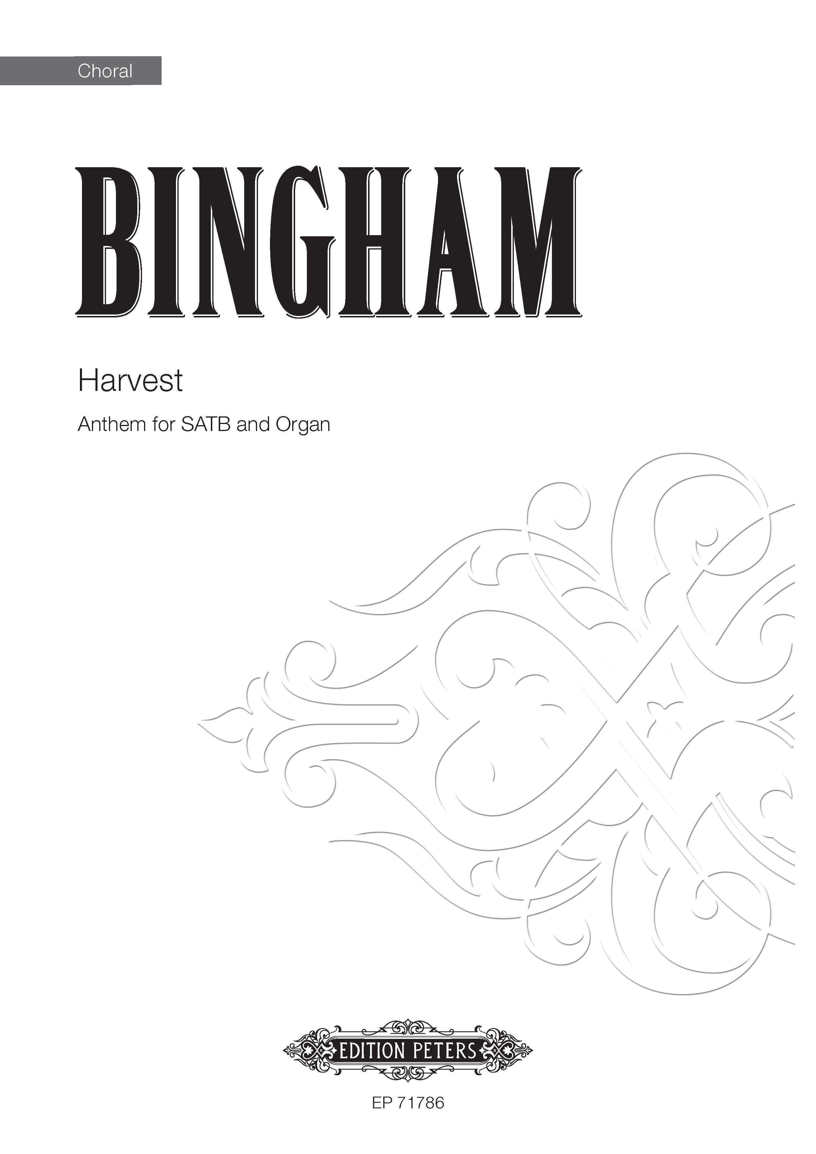Harvest - Organ/SATB Choral Octavo (Digital Download)