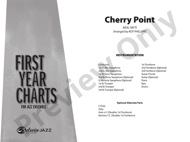 Cherry Point - Jazz Ensemble Conductor Score & Parts (Digital Download)