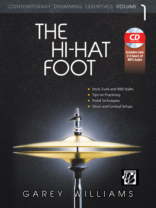 HI HAT FOOT DRUM SET BK/CD