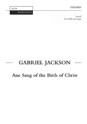 ANE SANG OF THE BIRTH OF CHRIST SATB/ORG