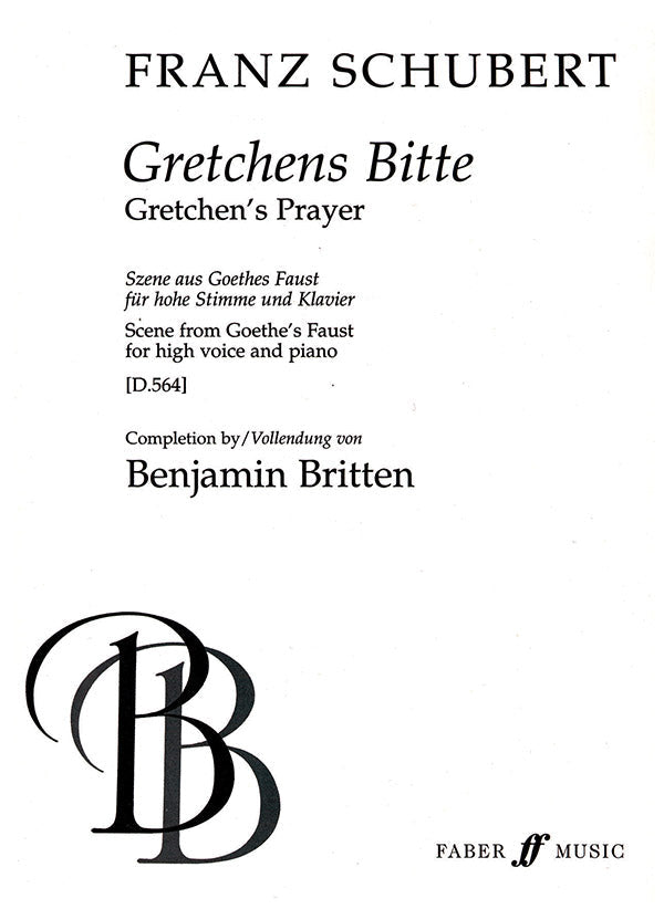 GRETCHENS BITTE HIGH VCE/PNO ARR BRITTEN