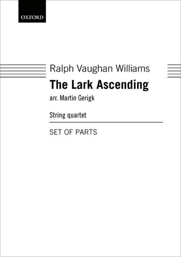 The Lark Ascending for String Quartet- Parts