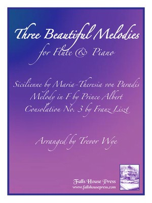 Three Beautiful Melodies Arr Wye Fl Pno -