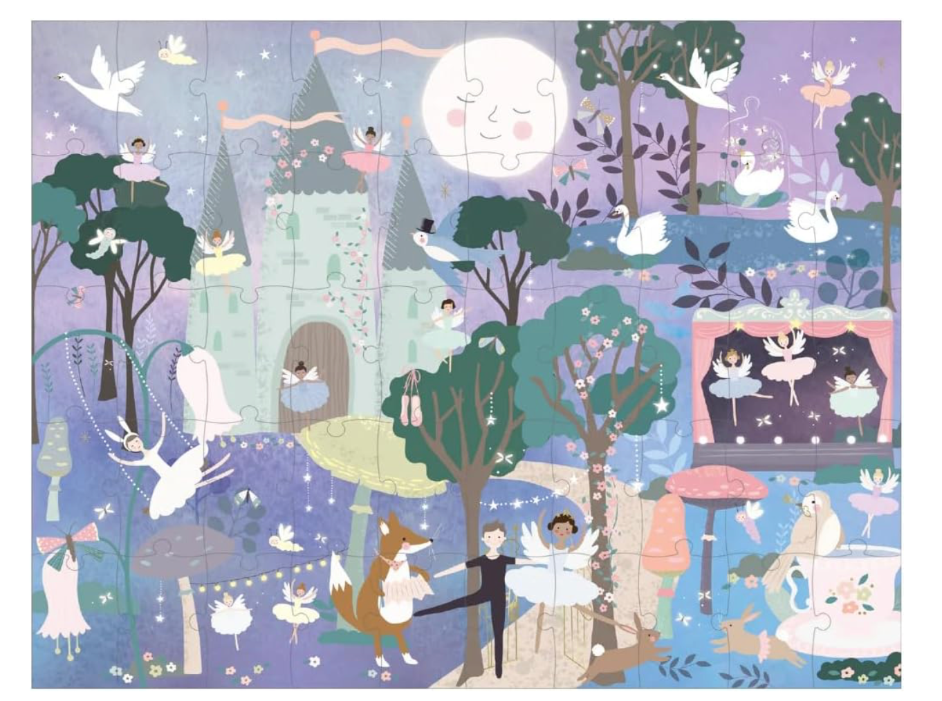 Ballet Magic Moving Puzzle 50 Pieces by Floss and Rock