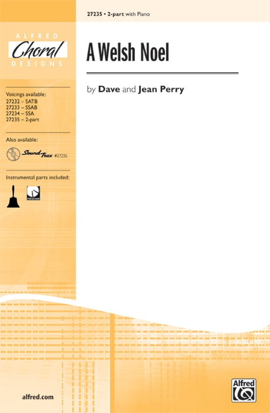 A Welsh Noel - 2-Part Choral Octavo (Digital Download)