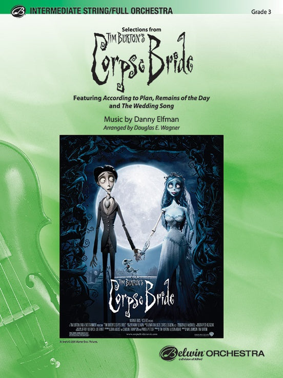 Corpse Bride, Selections from Tim Burton's – Full Orchestra Conductor Score & Parts (Digital Download)