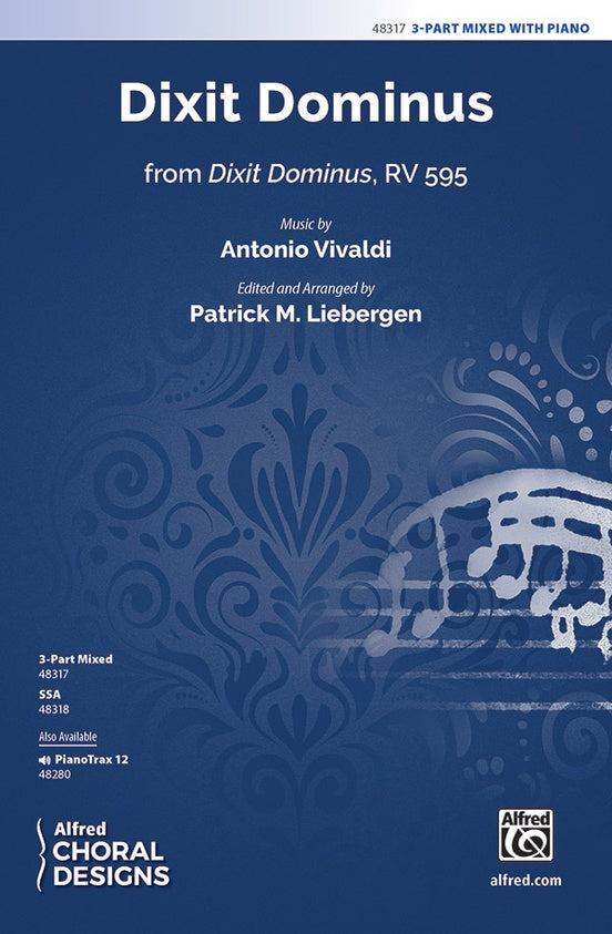 Dixit Dominus – 3-Part Mixed Choral Octavo (Digital Download)
