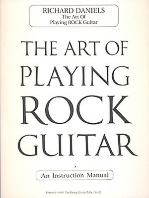 The Art of Playing Rock Guitar - Guitar Cherry Lane Music Book