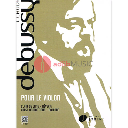 Debussy - Pour le Violon - Violin/Piano Accompaniment Jobert/Costallat M2308.11300