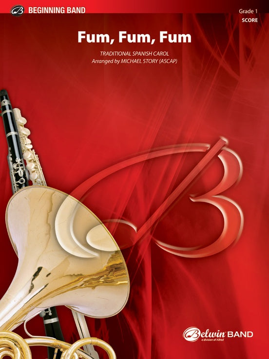 Fum, Fum, Fum - Concert Band Conductor Score & Parts (Digital Download)