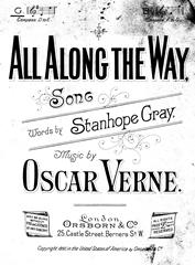 All Along The Way - G Major Vocal/Piano (Digital Download)