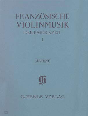 French Violin Music of the Baroque Vol 1 Vln/Pno