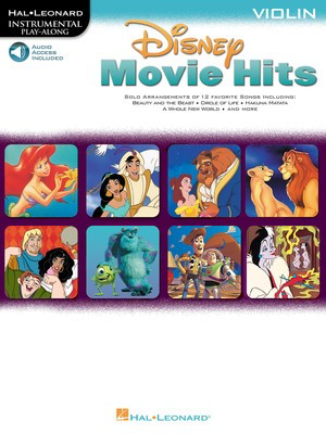 Disney Movie Hits - Violin/Audio Access Online Hal Leonard 841426