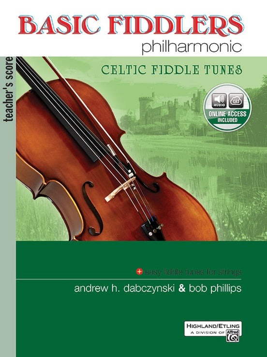 Basic Fiddlers Philharmonic Celtic Fiddle Sc BK/CD