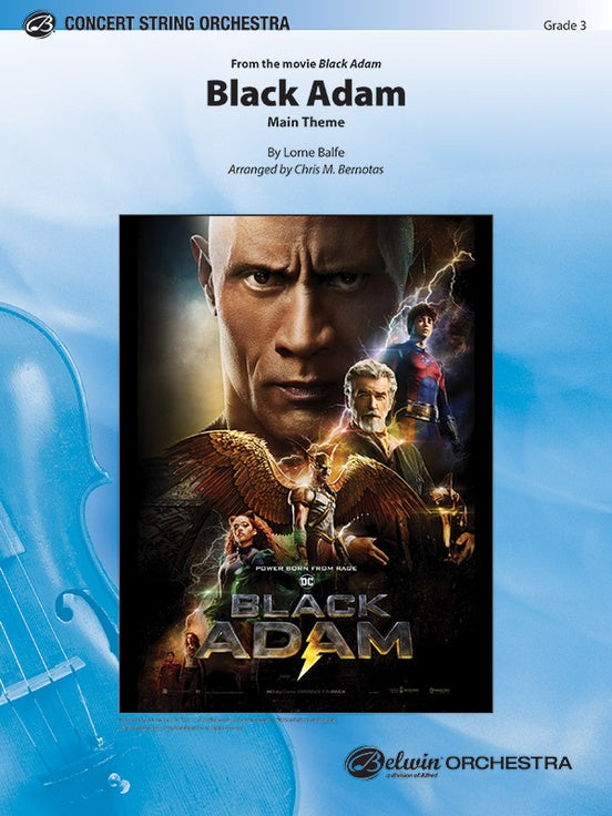 Black Adam - String Orchestra Conductor Score & Parts (Digital Download)