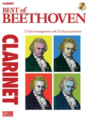 Best of Beethoven - 12 Solo Arrangements with CD Accompaniment - Ludwig van Beethoven - Clarinet Ludwig van Beethoven Cherry Lane Music /CD