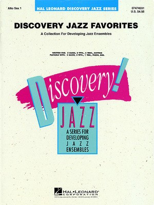 Discovery Jazz Favorites - Alto Sax 1 - Various - Hal Leonard