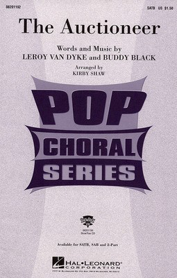 The Auctioneer - Buddy Black|Leroy Van Dyke - SAB Kirby Shaw Hal Leonard Choral Score Octavo
