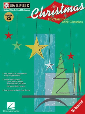 Christmas Jazz - Jazz Play-Along Volume 25 - Bb Instrument|Bass Clef Instrument|C Instrument|Eb Instrument Hal Leonard Lead Sheet /CD