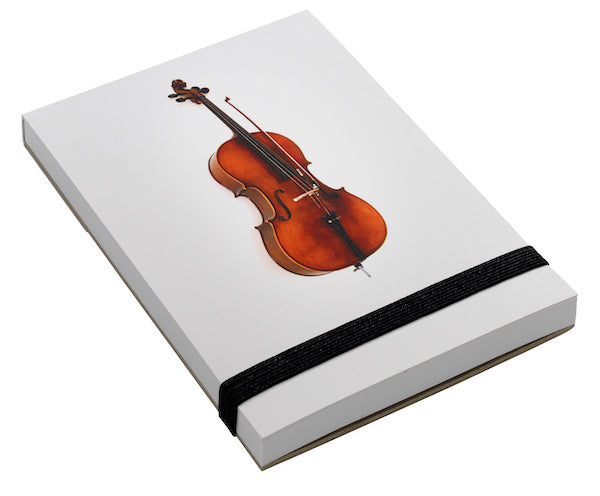 Notepad White with Cello