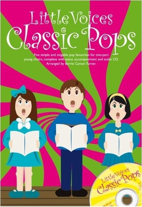LITTLE VOICES CLASSIC POPS 2PT/PNO BK/CD - Novello