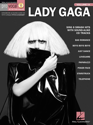 Lady Gaga - Pro Vocal Women's Edition Volume 54 - Vocal Hal Leonard /CD