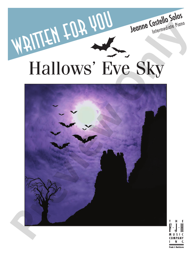 Hallow's Eve Sky - Piano (Digital Download)