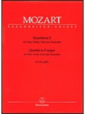 OBOE QUARTET F K 370 PARTS