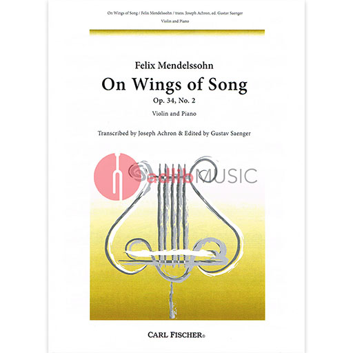 On Wings of Song Op 34 No 2 Violin/Piano