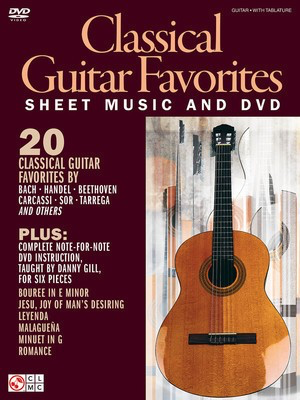 Classical Guitar Favorites - Sheet Music and DVD - Classical Guitar Danny Gill Cherry Lane Music Guitar TAB /DVD
