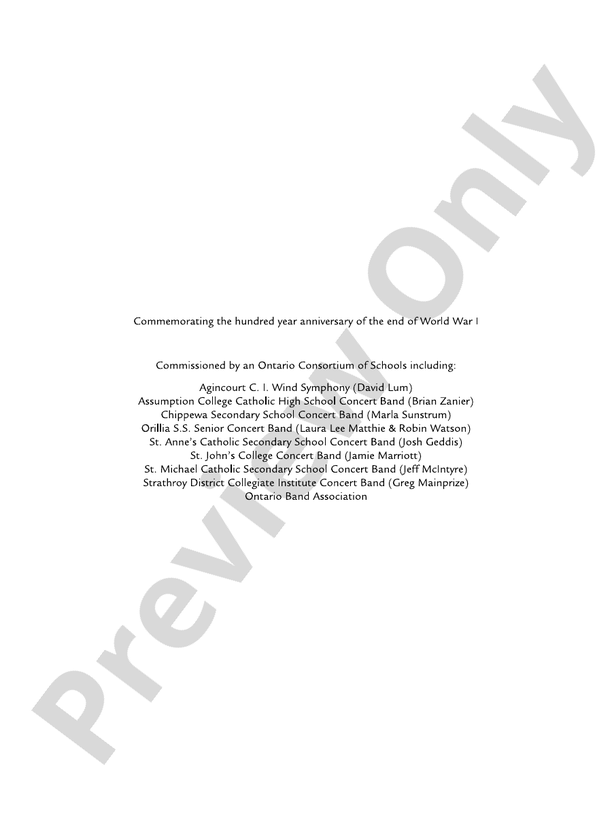 To Cross the Sleeping Green - Concert Band Conductor Score & Parts (Digital Download)