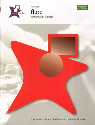 Music Medals Flute Ensemble Pieces Copper