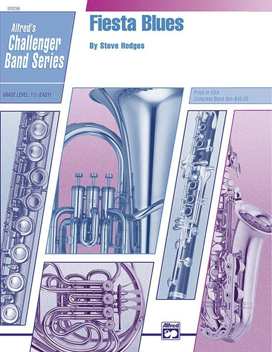 Fiesta Blues - Concert Band Conductor Score & Parts (Digital Download)