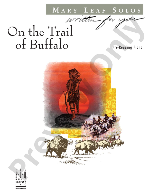 On the Trail of Buffalo - Piano (Digital Download)