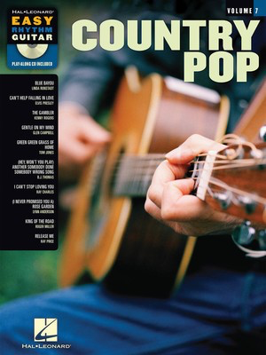 Country Pop - Easy Rhythm Guitar Series Volume 7 - Various - Guitar Hal Leonard Guitar TAB /CD