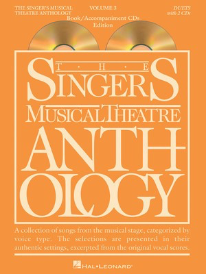 The Singer's Musical Theatre Anthology - Volume 3 - Duets Book/2 CDs Pack - Various - Vocal Hal Leonard Vocal Duet /CD