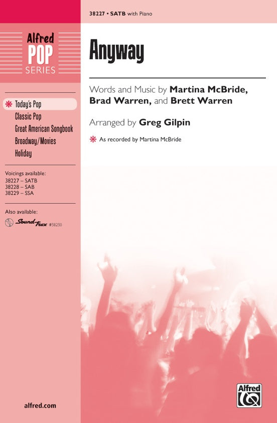 Anyway – SATB Choral Octavo (Digital Download)