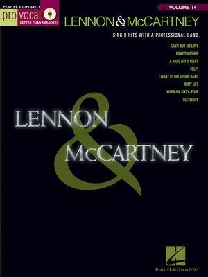Lennon & McCartney - Pro Vocal Men's Edition Volume 14 - Vocal Hal Leonard /CD